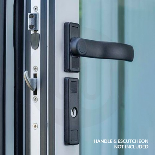 Bifold door outlet lockset